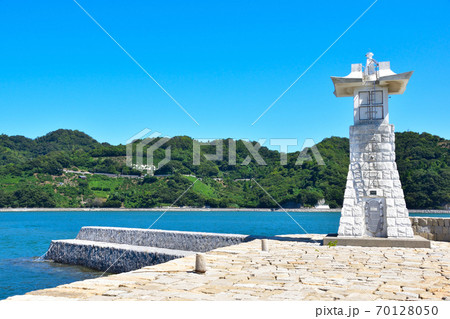 御手洗港防波堤灯台 御手洗港防波堤灯台 70128050