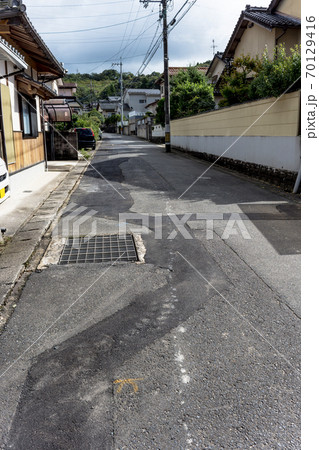 上水道 耐震工事 水道管交換 地下 仮舗装済み 上水道 耐震工事 水道管交換 地下 仮舗装済み 70129416