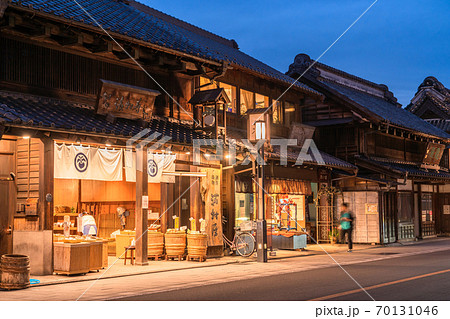 《埼玉県》川越・蔵造りの町並み 70131046