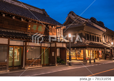 《埼玉県》川越・蔵造りの町並み 70131056