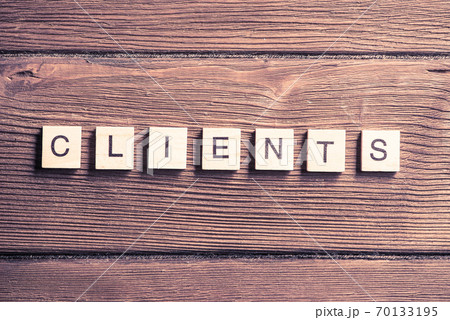 business conceptual word of wooden elements with letters business conceptual word of wooden elements with letters 70133195