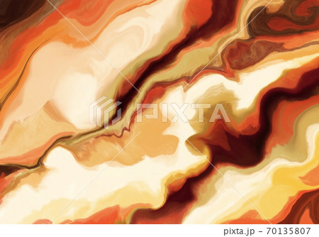 Super duper gorgeous abstract painting. Liquid paint technique background. Marble effect painting. Background for wallpapers, posters, cards, invitations, websites. Mixed red, orande, brown and white. Super duper gorgeous abstract painting. Liquid paint technique background. Marble effect painting. Background for wallpapers, posters, cards, invitations, websites. Mixed red, orande, brown and white. 70135807