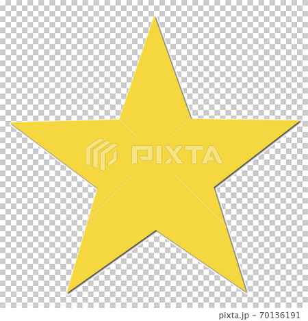 SNS star icon that can be used for marketing 70136191