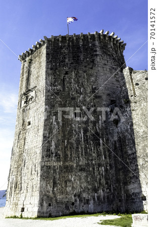 Fortress Kamerlengo in historic city of Trogir, Croatia Fortress Kamerlengo in historic city of Trogir, Croatia 70141572