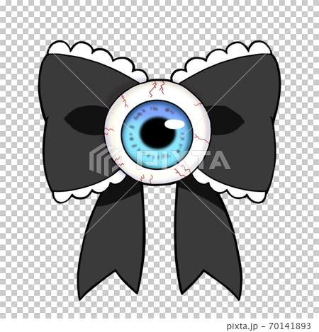 Eyeball ribbon simple black Eyeball ribbon simple black 70141893