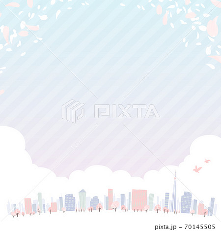 Townscape Spring_skyline square 70145505