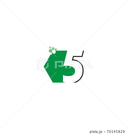Number 5 on hexagon icon design Number 5 on hexagon icon design 70145829