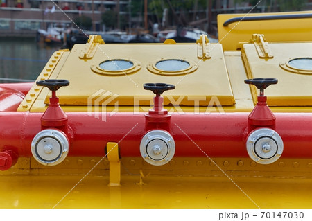 Fire fighting equipment on a ship Fire fighting equipment on a ship 70147030