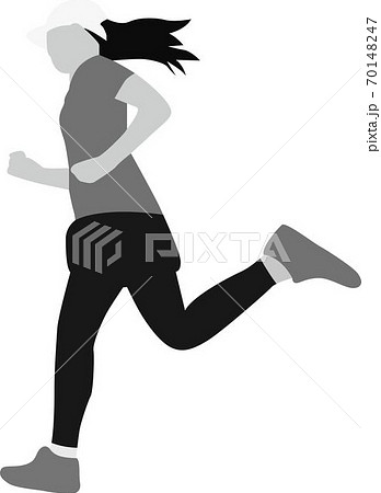 ランナーのイラスト素材