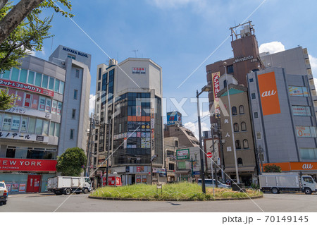 駅前風景　巣鴨駅 70149145