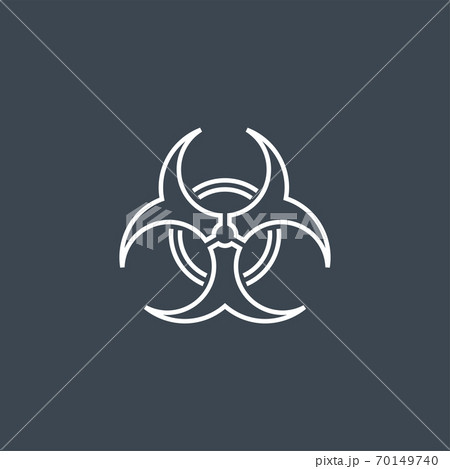 Biological Hazard Vector Icon Biological Hazard Vector Icon 70149740