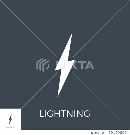 Lightning Vector Icon Lightning Vector Icon 70149896