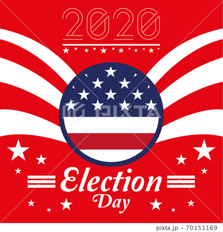 Election day poster Election day poster 70151169