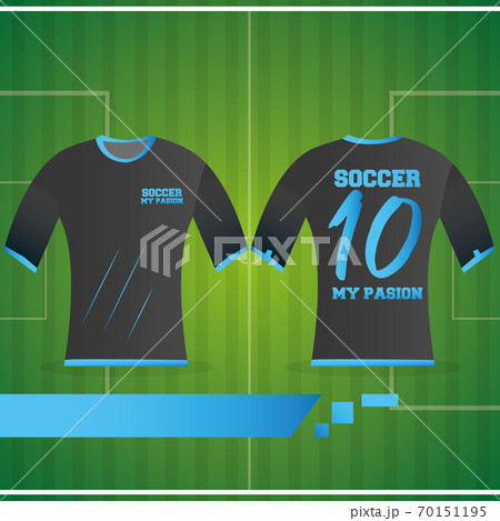 Soccer unifom illustration Soccer unifom illustration 70151195