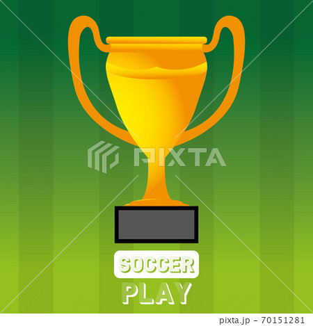 Soccer champion trophy 70151281
