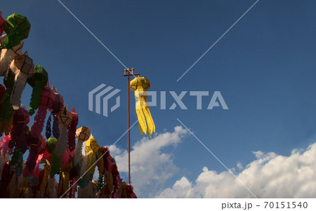 タイ王国の祝い灯籠 タイ王国の祝い灯籠 70151540