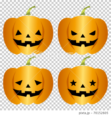 ハロウィン（かぼちゃ）のイラスト素材 [70152605] - PIXTA