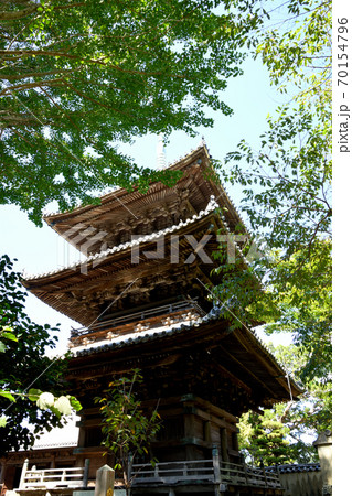 道成寺　三重塔　【和歌山県日高郡日高川町】 70154796