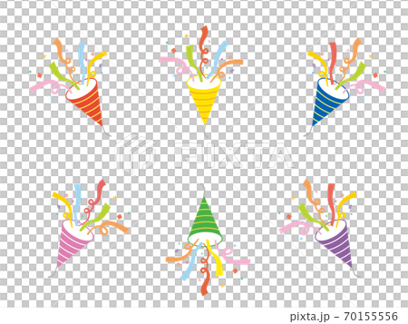 Color variations suitable for party crackers 70155556