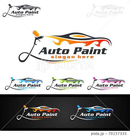 spray paint logo