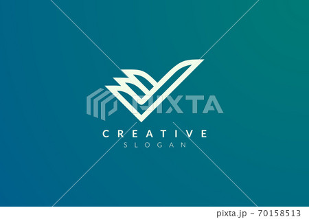 check mark icon vector illustration design template. 70158513