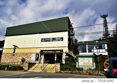 兵庫　神戸　六甲有馬ロープウェー　六甲山頂駅（裏六甲、夏） 70161092
