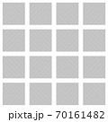 Grey vector square grid pattern. Seamless texture 70161482