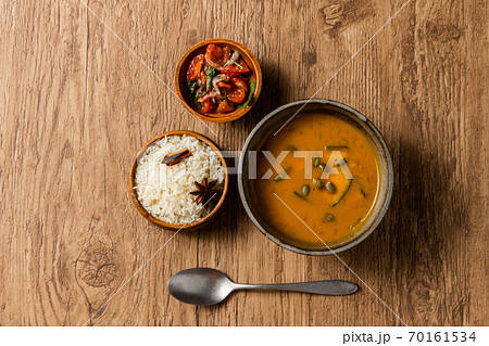 インドカレー Typical Indian curry set インドカレー Typical Indian curry set 70161534