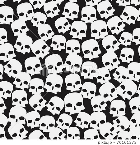 Halloween seamless pattern. Design elements for halloween party poster Halloween seamless pattern. Design elements for halloween party poster 70161575