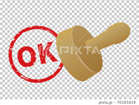 判子とOKマーク 70165839