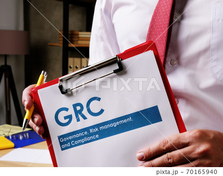 GRC Governance, risk management, and compliance document is in the hands of the manager. GRC Governance, risk management, and compliance document is in the hands of the manager. 70165940
