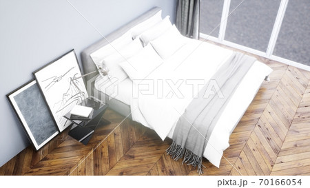 Modern design living room interior in Scandinavian style . 3D rendering Modern design living room interior in Scandinavian style . 3D rendering 70166054
