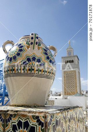 TUNISIA TUNIS CITY MEDINA EZ ZITOUNA MOSQUE TUNISIA TUNIS CITY MEDINA EZ ZITOUNA MOSQUE 70171878