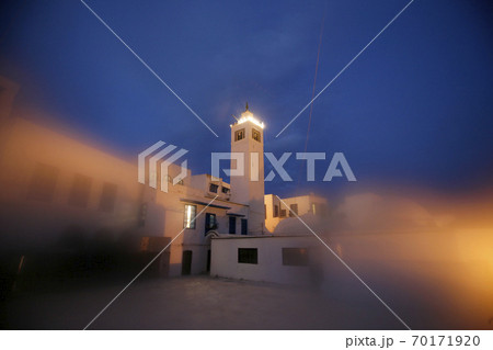 TUNISIA SIDI BOU SAID OLD TOWN MOSQUE 70171920