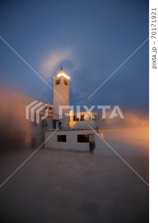 TUNISIA SIDI BOU SAID OLD TOWN MOSQUE 70171921