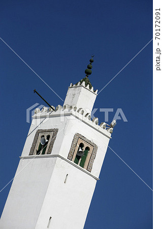 TUNISIA SIDI BOU SAID OLD TOWN MOSQUE 70172091