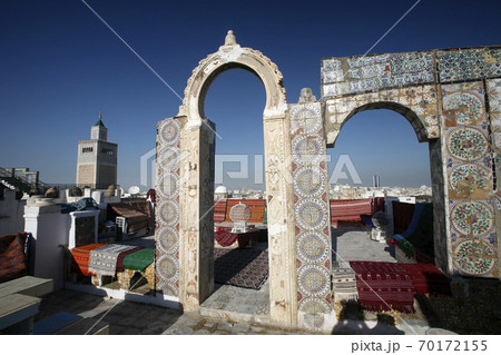 TUNISIA TUNIS CITY MEDINA MOSQUE CARPET TUNISIA TUNIS CITY MEDINA MOSQUE CARPET 70172155