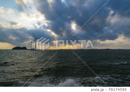 海 空 風景 70174595
