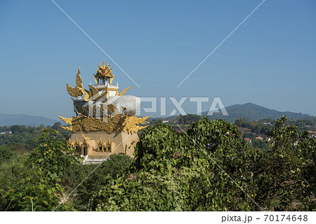 THAILAND CHIANG KHONG WAT PLA BUEK TEMPLE 70174648