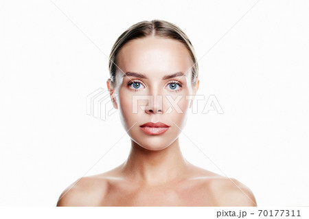 Beautiful Spa model Girl with Perfect Fresh Clean Skin Beautiful Spa model Girl with Perfect Fresh Clean Skin 70177311