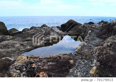 乱礁遊歩道【室戸世界ジオパーク】 70179913