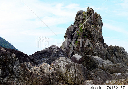 ビシャゴ岩【室戸世界ジオパーク】 ビシャゴ岩【室戸世界ジオパーク】 70180177