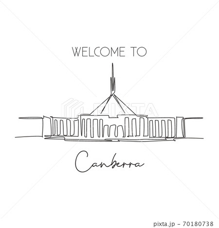 Parliament House in the Canberra ACT Australia Stock Vector   Illustration of national parliament 65712960
