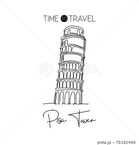 Europe historical places line drawing 17370756 Vector Art at Vecteezy