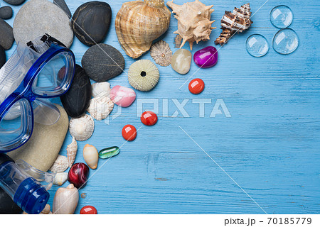 Summer vacation background Summer vacation background 70185779