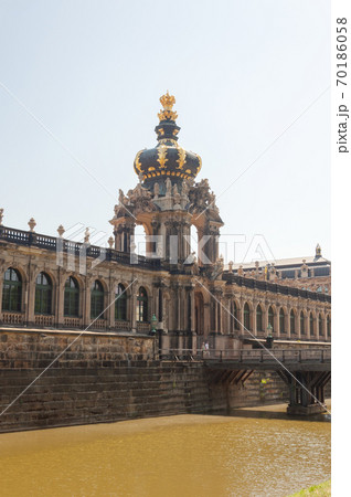 Crown gate in Zwinger, Dresden Crown gate in Zwinger, Dresden 70186058