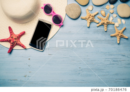 Summer objects for vacation Summer objects for vacation 70186476