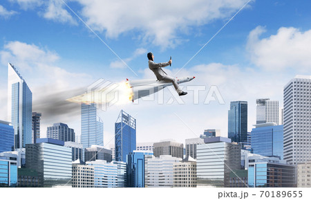 Business success and targets achievement concept. 70189655