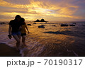 桜井二見ヶ浦の夕景 70190317