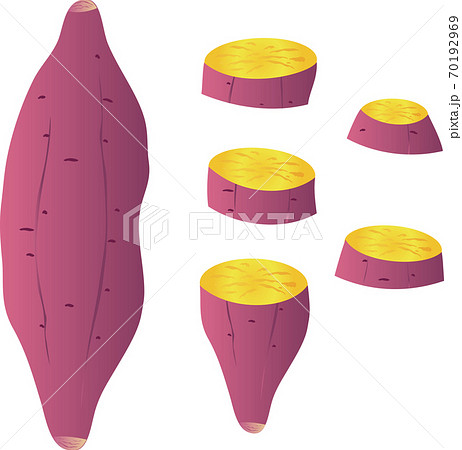 秋 さつまいも 料理 イラスト素材のイラスト素材